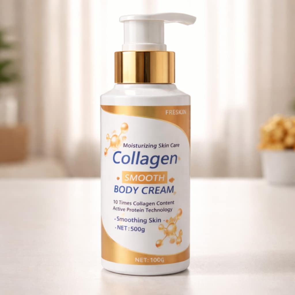 Drėkinamas kremas su dideliu kiekiu kolageno