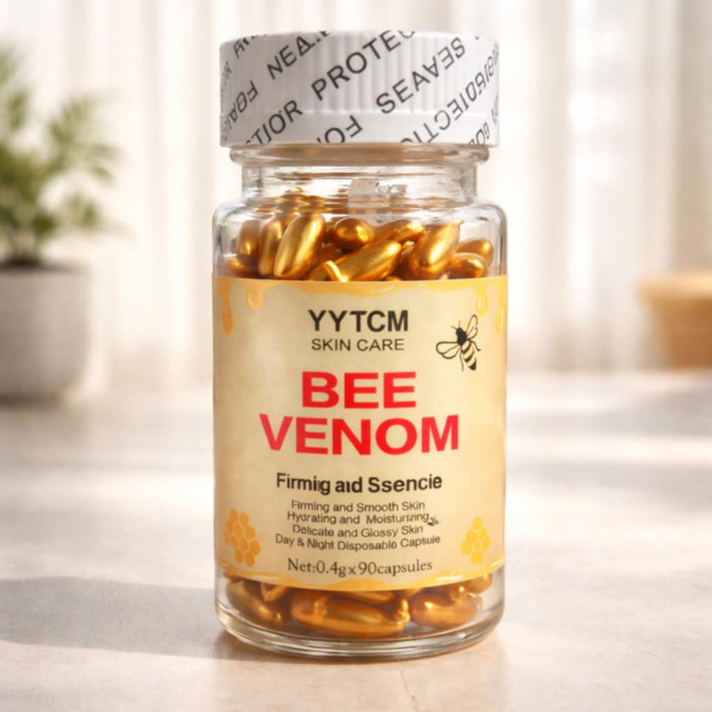 Veido kremas su bičių nuodais